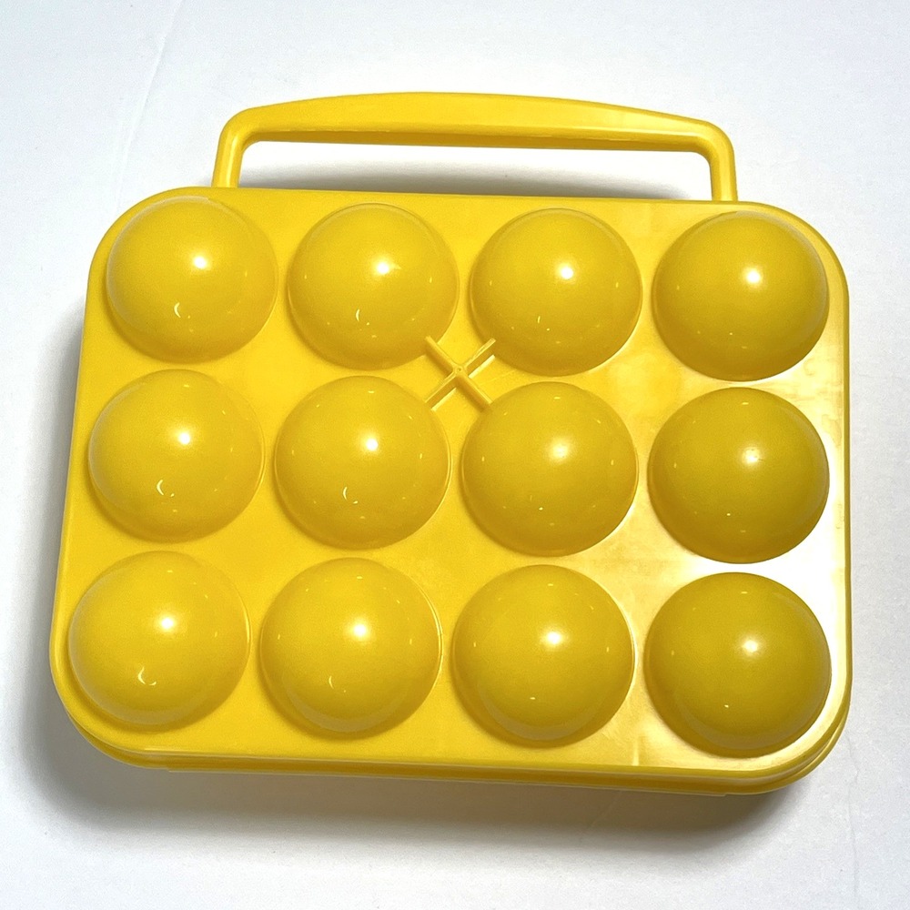 Coghlan's 1 Dozen Egg Holder for Camping Durable Polypropylene, Latches Securely
